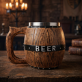 Jarra Medieval Barril de Cerveza