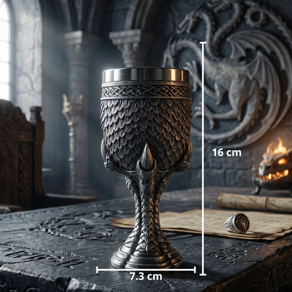 Copa Medieval Pata de Dragon