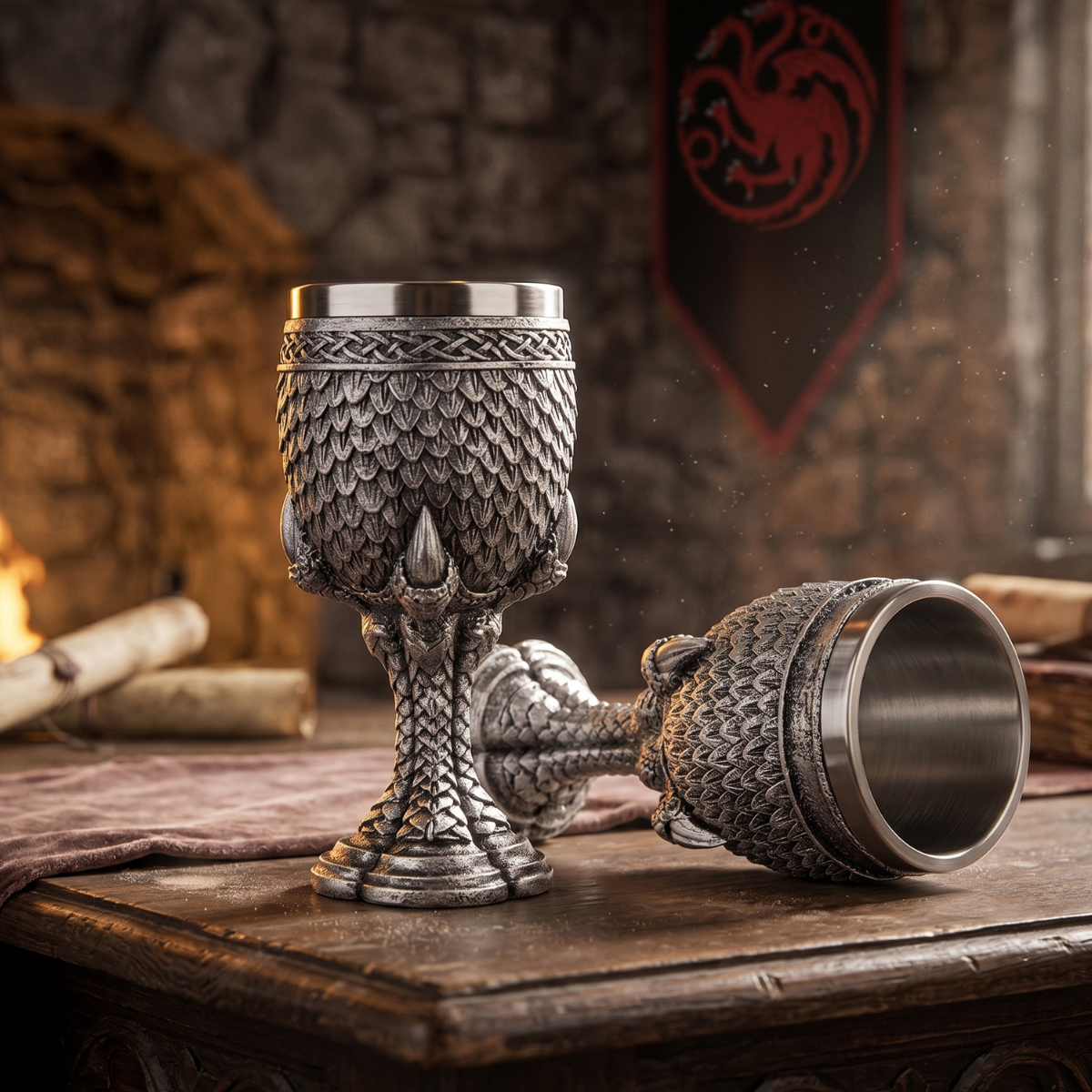 Copa Medieval Pata de Dragon
