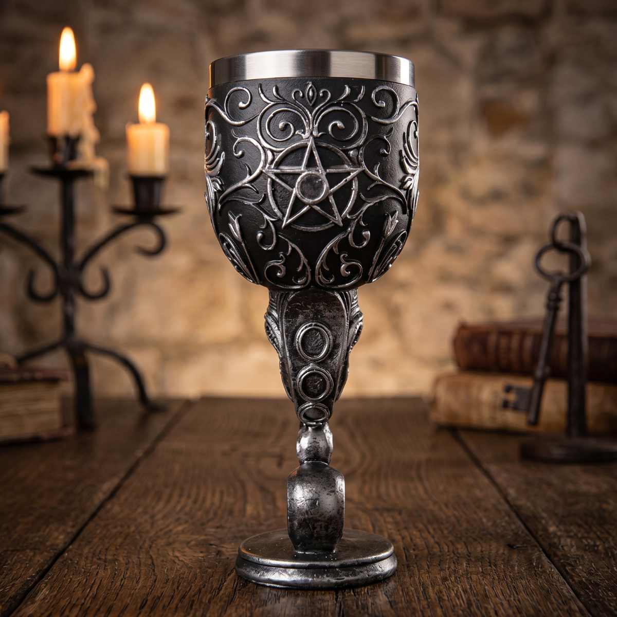 Copa Medieval Gato Negro